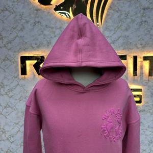 Nouveau style, meilleur matériau, sweat à capuche personnalisé imprimé et brodé, 100% coton molletonné, streetwear, écologique, respirant - Product Image 3