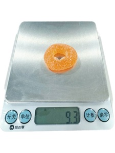 Nhãn Hiệu Riêng Dịch Vụ OEM Từ Nhà Máy Halal Chứng Nhận Donut Hình Dạng Gummies 9 gam/cái Vitamin C Hương Vị Trái Cây <span class=keywords><strong>Gummy</strong></span> Kẹo - Product Image 4