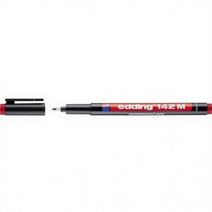 Rotulador Rojo para Presentaciones Edding 142 M 1mm No Resistente a la Humedad - Product Image 3