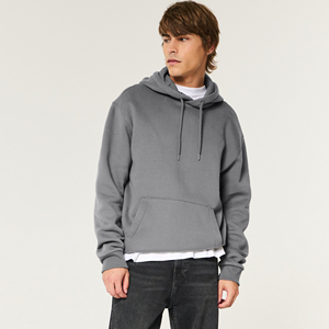 Alta calidad 100% algodón grueso pesado francés Terry hombres pulóver con capucha Slimfit Streetwear con logotipo personalizado cuello con capucha - Product Image 3