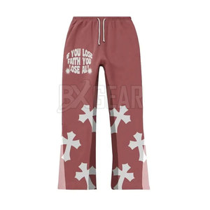 Diseño personalizado de su propio chándal de impresión Puff para los hombres Venta caliente Regular Fit Hombres Puff chándal de impresión - Product Image 5