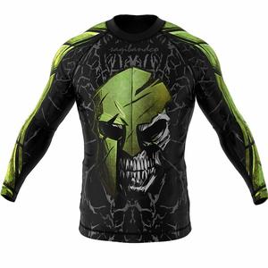 Academy Long Sleeve Rashguard Cómodo y duradero BJJ Rash Guard Flexible Rash Guard para Grappling - Product Image 1