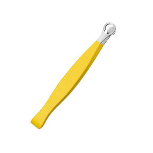 Depilación rápida de la nariz de grado quirúrgico Mango recubierto de color amarillo con punta de anillo redondo para belleza - Product Image 1