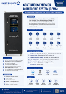 ระบบตรวจสอบการปล่อยมลพิษอย่างต่อเนื่อง INSTRUMEX ICEMS รุ่น BI 7000 ได้รับการรับรอง NPL สำหรับการตรวจสอบปล่อยมลพิษจากปล่องไอเสียอุตสาหกรรม - Product Image 2