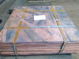 Cátodo de Cobre Grado AA 99.99% de Pureza, Empacado en Pila, Suministro a Granel, el Mejor Proveedor a Granel, Modelo 74031100 - Product Image 1