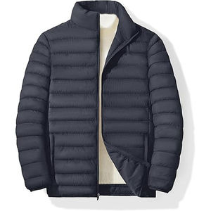 Chaqueta Acolchada Personalizada, Material de Primera Calidad, Corte Regular, Chaqueta Casual de Invierno con Cremallera y Estampado, Nueva Colección de Otoño - Product Image 1