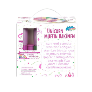 Unicorn Muffin Baking Set with Flag <b>Cake</b> <b>Decorating</b> <b>Supplies</b> - Product Image 3