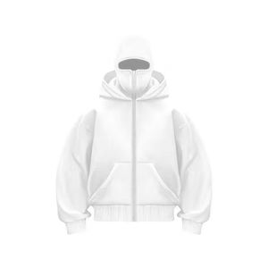 Sudadera con Capucha Balaclava y Sudadera Ninja al por Mayor de Fábrica, Moda Otoño, Máscara Personalizada, Nueva Sudadera con Capucha de Invierno, Prenda Exterior Sólida con Cremallera - Product Image 4