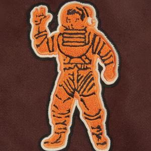 Veste universitaire en laine pour homme sur mesure avec manches en cuir, patchs brodés en chenille, haute qualité, hiver, grande taille, OEM ODM - Product Image 5