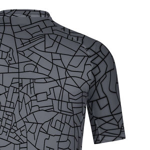 Venta al por mayor transpirable logotipo personalizado ciclismo Jersey fabricante diseño personalizado ciclismo desgaste hombres Slim Fit Mountain Bike Jersey - Product Image 5