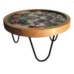 Soporte Redondo para Pastel, Hecho a Mano, Ecológico, de Aluminio Niquelado, Decorativo, para Navidad y Bodas, en Oferta - Product Image 6