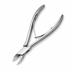 Coupe-cuticules professionnel en acier inoxydable de qualité supérieure avec ressort, outil de manucure et pédicure avec poignée ergonomique - Product Image 3