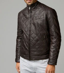 Custom Design Sheep Leather <b>Jacket</b> for Men's Fashionable Style Wholesale Professional High Quality Leather <b>Jacket</b> for Men's - Product Image 2