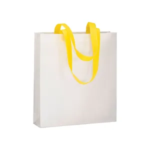 Borse Promozionali Personalizzate TNT con Design a Soffietto e Manici Lunghi, Gadget Personalizzati - Product Image 6