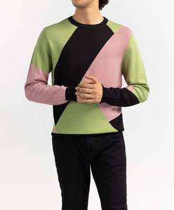 Nouvel arrivage Pull de couleur unie Pull col rond pour homme à manches longues Décontracté Hiver Cachemire Anti-rétrécissement Offre Spéciale Facile à porter - Product Image 6