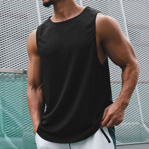 Débardeur de sport pour homme, été, séchage rapide, coupe ample, style décontracté, tricoté pour la musculation et l'entraînement - Product Image 3