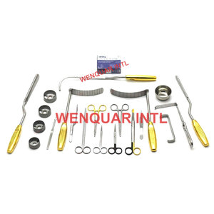 50/Pcs Chirurgie Dentaire En Acier Inoxydable Implant Kit Manuel Source D'alimentation Instruments Chirurgicaux pour Placement Insertion et Retrait - Product Image 4