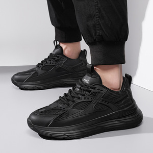 XiYuan Model 908 Waterproof <b>Non</b> <b>Slip</b> Rubber Chef <b>Shoes</b> Comfortable <b>Kitchen</b> Work Sneakers Black Restaurant Cooking Safety - Product Image 2