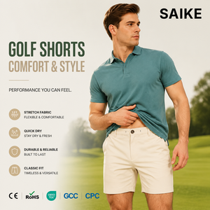 <span class=keywords><strong>Pantalones</strong></span> <span class=keywords><strong>Cortos</strong></span> de Golf para <span class=keywords><strong>Hombre</strong></span>, Ligeros, Elásticos, de Secado Rápido, para <span class=keywords><strong>Senderismo</strong></span> al Aire Libre, con Bolsillo con Cremallera, Tejido Impermeable, Ropa Deportiva Informal - Product Image 1