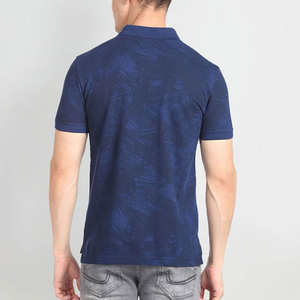 Camiseta de polo de golf de LICRA de poliéster sublimada impresa logotipo personalizado OEM camiseta de polo de hombre personalizada para hombre - Product Image 6