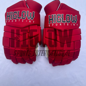 Guantes de Hockey sobre Hielo Profesionales de Alta Calidad con Logotipo Personalizado, Color Personalizado, Dedos Completos, HI-GLOW SPORTS INTERNATIONAL, Cuero y Fibra de Carbono - Product Image 5