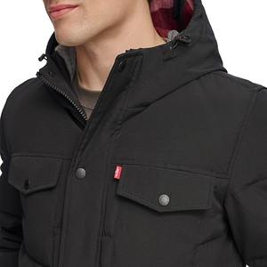 Parka d'hiver pour homme, veste d'hiver matelassée pour homme, veste d'hiver bleue pour homme - Product Image 1