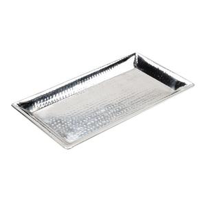 Plateau de service en aluminium fini or Plateau de qualité supérieure fait à la main Classique Élégant Vente en gros Nouveau plateau de service en métal fantaisie - Product Image 5