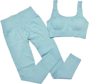Ensembles d'entraînement pour femmes Summer Wear Women Compression Yoga Set Gym Wear Set for Woman Lagging - Product Image 6