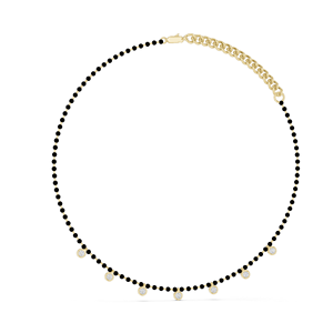 สร้อยคอเพชรทองคำ 18KT, 14KT เพชร CVD 0.77 กะรัต VVS-VS ทองคำสีชมพู สีเหลือง สีขาว เครื่องประดับหรูหรา - Product Image 4