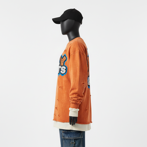 เสื้อยืดผู้หญิงคุณภาพพรีเมียม แขนยาวสองชั้น พิมพ์ลายแฟชั่น ผ้าฝ้าย ระบายอากาศดี ขายดี - Product Image 3