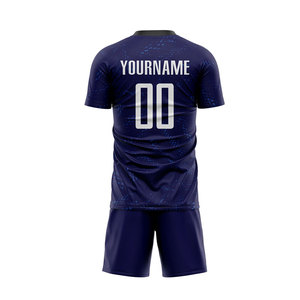 Uniformes de Fútbol Estampados de Alta Calidad, Diseño Personalizado para Unisex, Servicio OEM, Conjuntos Personalizados, 100% Poliéster - Product Image 3