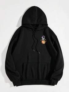 เสื้อฮู้ดวินเทจสำหรับผู้ชายเสื้อกันหนาวขนแกะใส่สบายมีฮู้ดผ้าคอตตอน100% ยกโลโก้ - Product Image 2