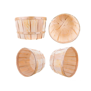 Grands paniers en bois pour crabe pour la collecte, le stockage et le transport de fruits de mer et de produits frais - Product Image 5