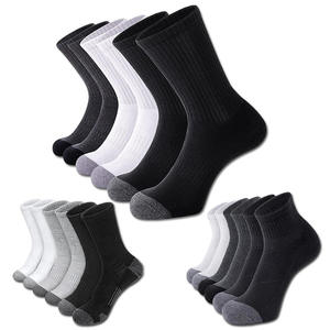 Chaussettes de sport de haute qualité élastique Chaussettes respirantes en coton/polyester grande taille avec votre logo personnalisé - Product Image 4