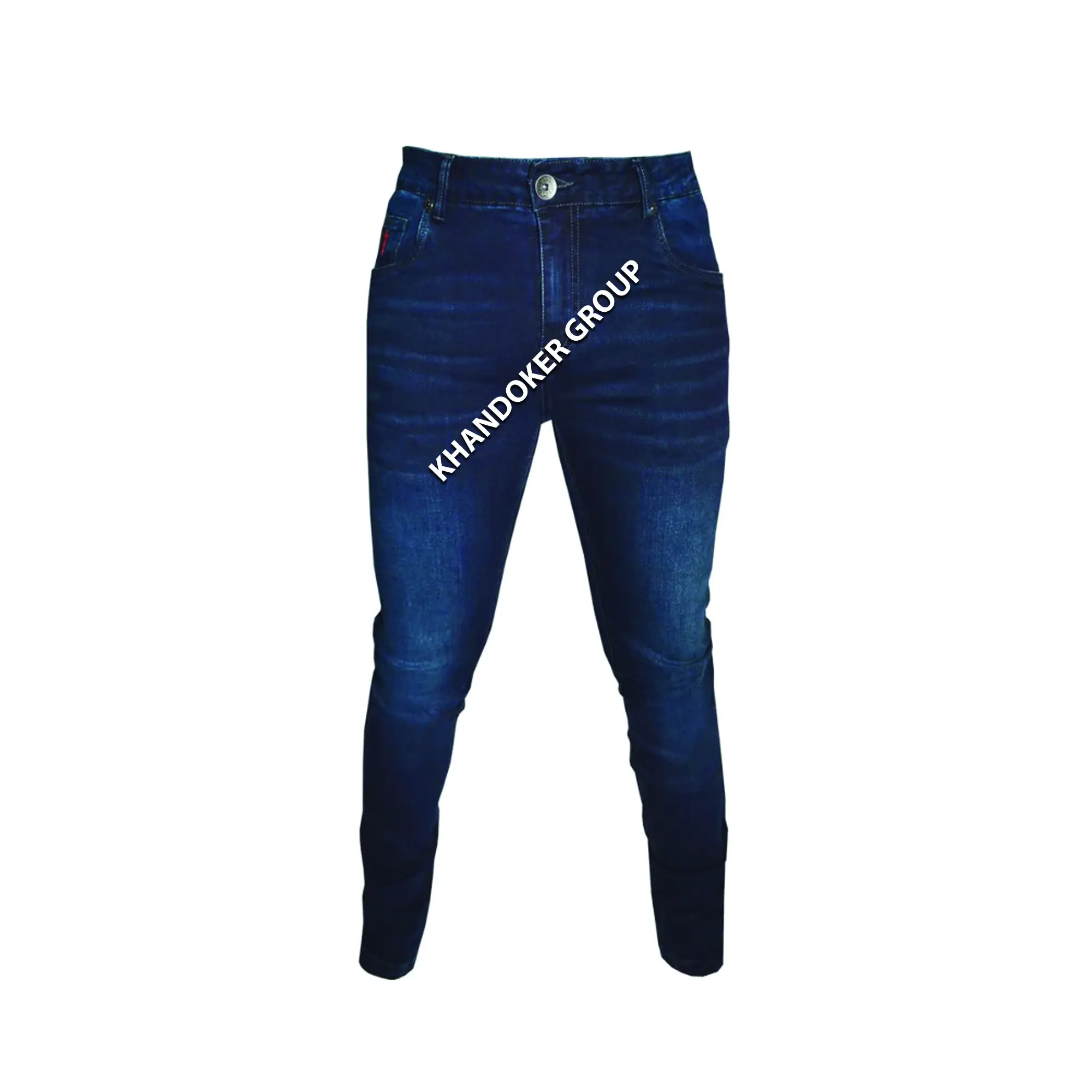 Aangepaste Verpakking Groothandel Nieuw Ontwerp Hoge Taille Slim Fit Gym Training Oversized Denim Jeans Broek Voor Heren Van Bangladesh