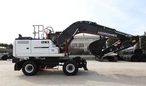 Vente en gros d'excavatrice sur pneus HIDROMEK HMK210W H4-Stage5, machine de construction hydraulique pour travaux de terrassement, moteur et pompe robustes - Product Image 2