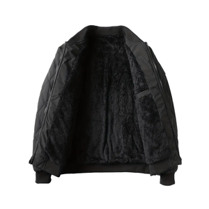 Chaqueta Bomber Varsity con Letras Bordadas Personalizadas para Hombre, Nueva Llegada, Resistente al Viento e Impermeable, Estilo Urbano, Precio Bajo - Product Image 3