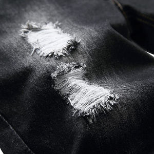 Tendance 2024 hommes haute qualité Denim Shorts tailles hommes taille élastique Denim pas cher prix hommes Denim court nouveauté en gros - Product Image 5