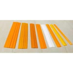 Profilé d'extrusion en plastique plat en PVC de qualité industrielle, écologique, avec une taille de 25 mm pour une utilisation décorative, disponible à la vente - Product Image 6