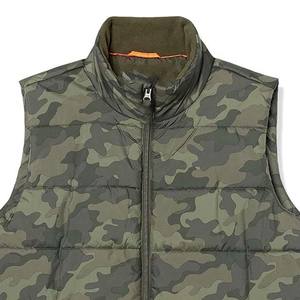 Wholesale Oversized 2025 Winter Puffer <b>Jackets</b> Thick Warm <b>Men's</b> Custom Logo Bubble Clothes <b>Men</b> Puffer Vest High Street - Product Image 3