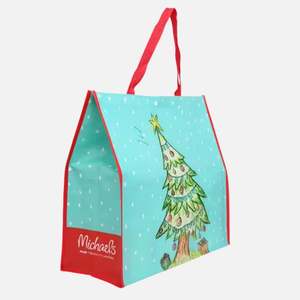 2025 Custom <b>Polypropylene</b> Shopping Tote <b>Bags</b> Laminated Waterproof White PP RPET Woven Shopping <b>Bag</b> with Logo - Product Image 5