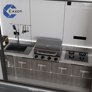 บ้านสำเร็จรูปแบบโมดูลพร้อมครัวเคลื่อนที่ในตัวสำหรับตั้งแคมป์กลางแจ้งแบบพกพา - Product Image 3