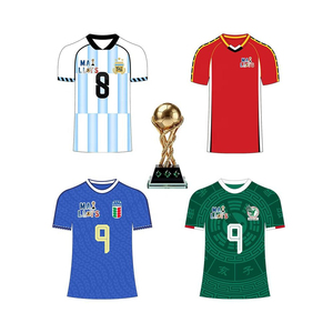 2026 Global Football Championship Style Four National Team Italy Fan Printed Short Sleeve Tops for <b>Soccer</b> Apparel Distribution - Product Image 1