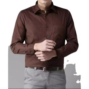 Camisa de vestir de algodón para hombre, ropa ajustada formal, personalizada, nueva - Product Image 1
