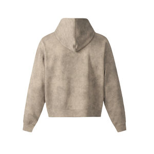 Nouveaux sweats à capuche à fermeture éclair pour hommes élégants lavage à l'acide 100% coton fuit poids lourd 450gsm sweats à capuche pour hommes taille confortable et personnalisation - Product Image 5