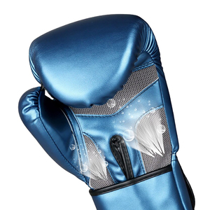 Meilleures ventes Gants de boxe imprimés pour hommes OEM personnalisé Gants d'entraînement en cuir véritable Fabriqués directement pour les arts martiaux Boxe - Product Image 6