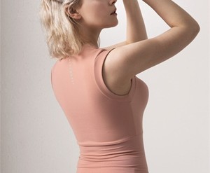 OEM Custom Womens tank Top Tight-fitting Yoga Stringer tank Top Fitness Clothing with Chest <b>Pad</b> Singlet tank Top for Women - Product Image 3