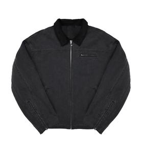 Logo personnalisé toile Polyester Nylon imperméable coupe-vent formel entraîneurs veste hommes concepteur extérieur décontracté mode Streetwear - Product Image 2