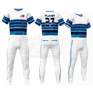 Uniforme de baseball personnalisé de meilleur style avec design respirant pour le prix du nom de l'équipe - Product Image 6