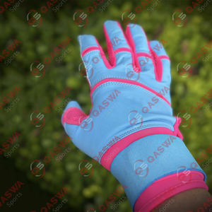 Gants de frappeur de baseball en cuir respirant à doigts entiers Taille et conception personnalisées Gants de frappeur de baseball pour unisexe - Product Image 5